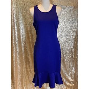 Royal Blue Almost Famous MIDI Dress
